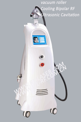 40kHz ฝุ่นลูกกลิ้งกระชับสัดส่วนเครื่อง + Bipolar RF + Cavitation เครื่องกระชับสัดส่วน