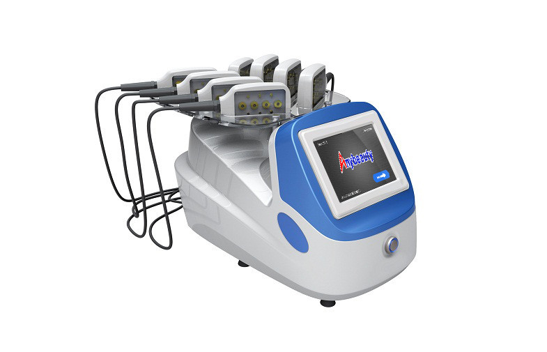 CE ได้รับการอนุมัติ ilipo / I Lipo เลเซอร์เครื่องลดไขมันที่มี 8 แผ่นสำหรับการลดไขมัน