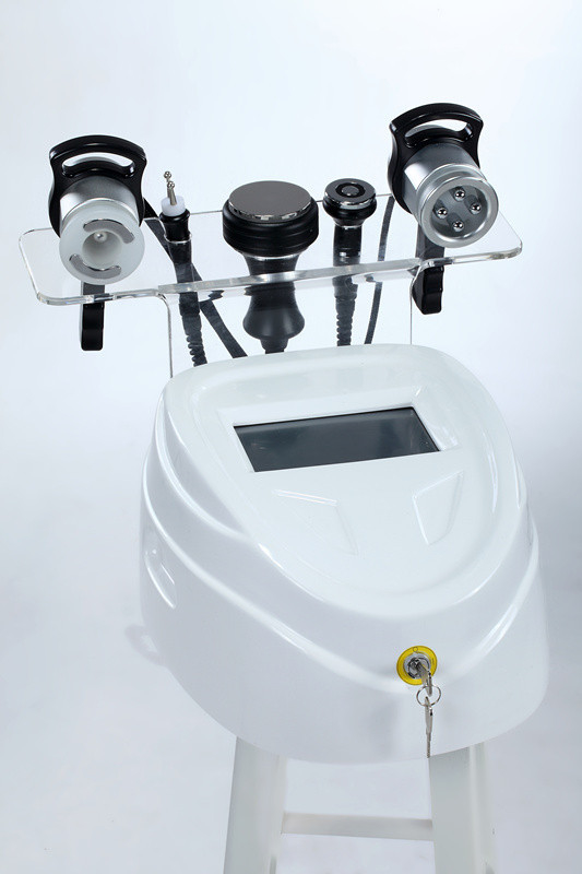 ลดหน้าแรก RF Cavitation เซลลูไลท์ที่มีห้าหัวสำหรับผิวหน้าและผิวกาย
